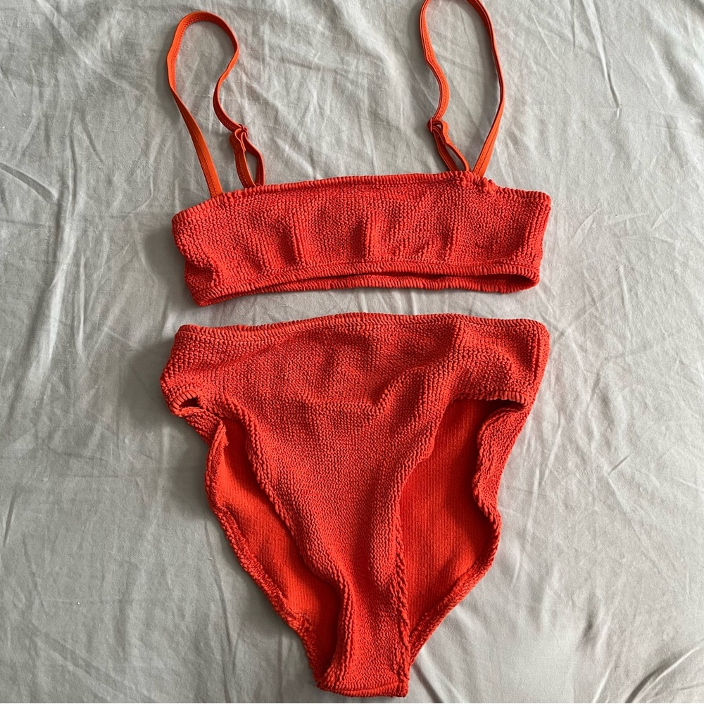 Youswim Poise High Waist Bikini in Tangerine